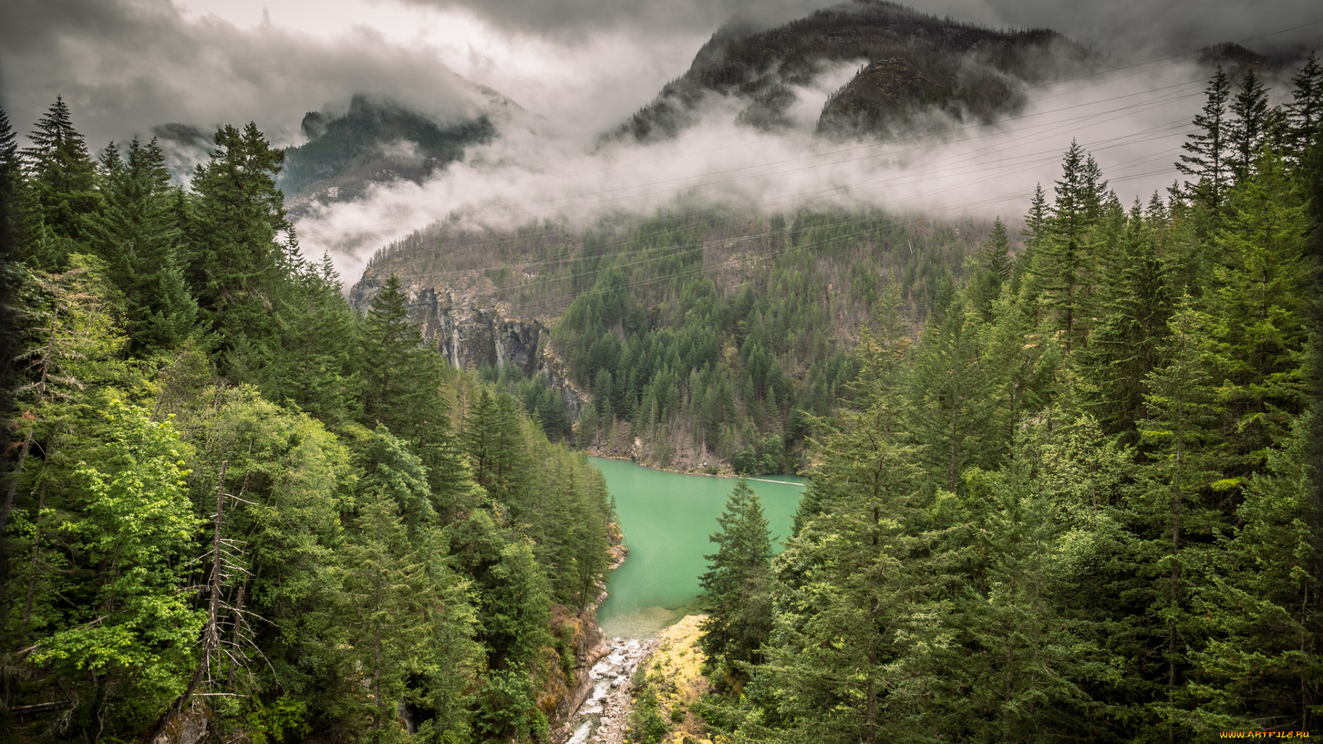 природа, горы, простор