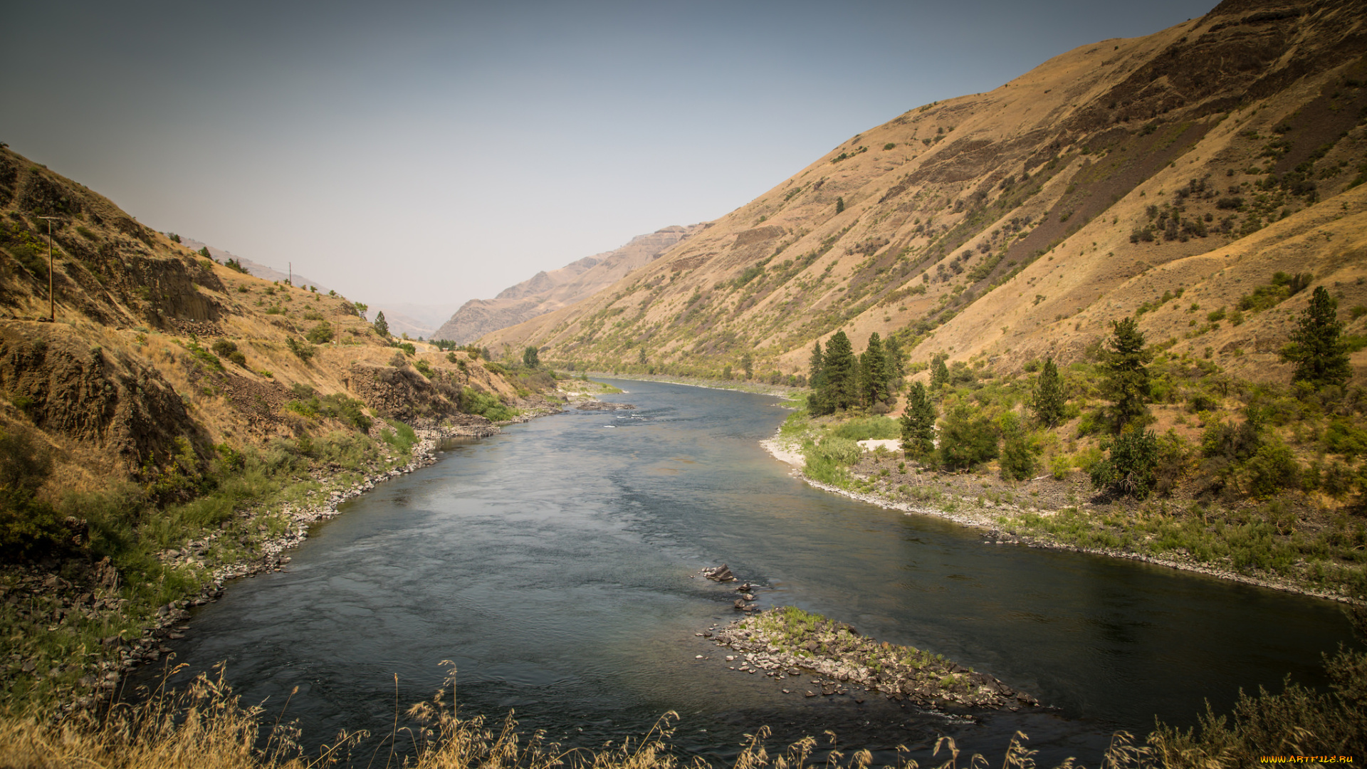 природа, реки, озера, простор