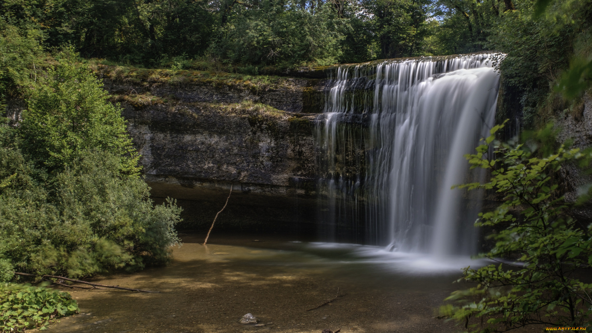 природа, водопады, простор
