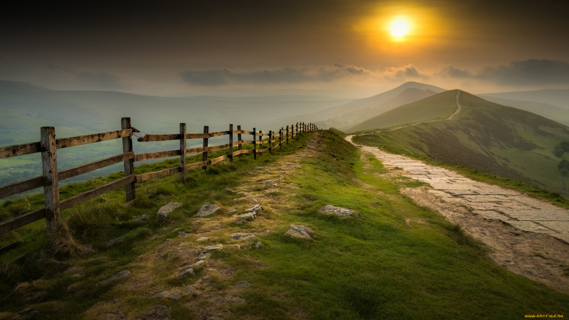 природа, восходы, закаты, простор