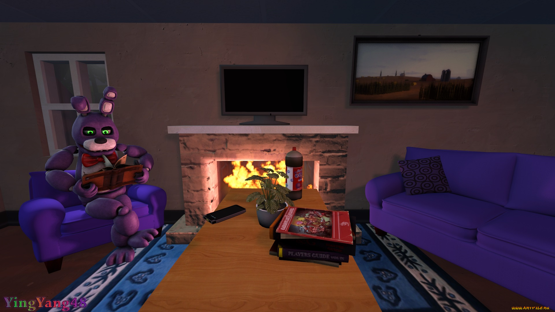 видео, игры, five, nights, at, freddy`s, five, nights, at, freddy's