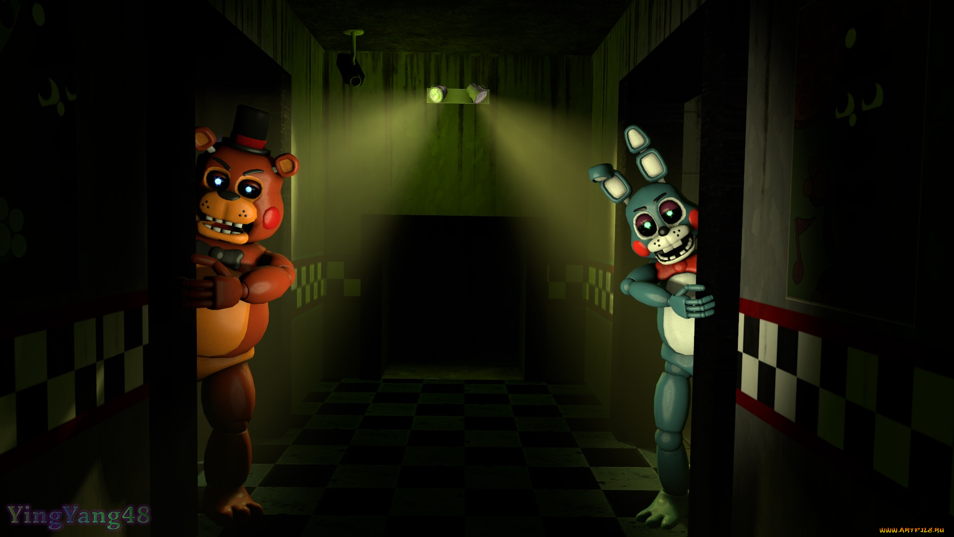 видео, игры, five, nights, at, freddy`s, five, nights, at, freddy's