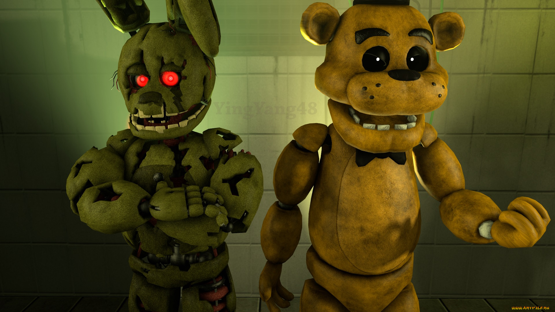 видео, игры, five, nights, at, freddy`s, five, nights, at, freddy's