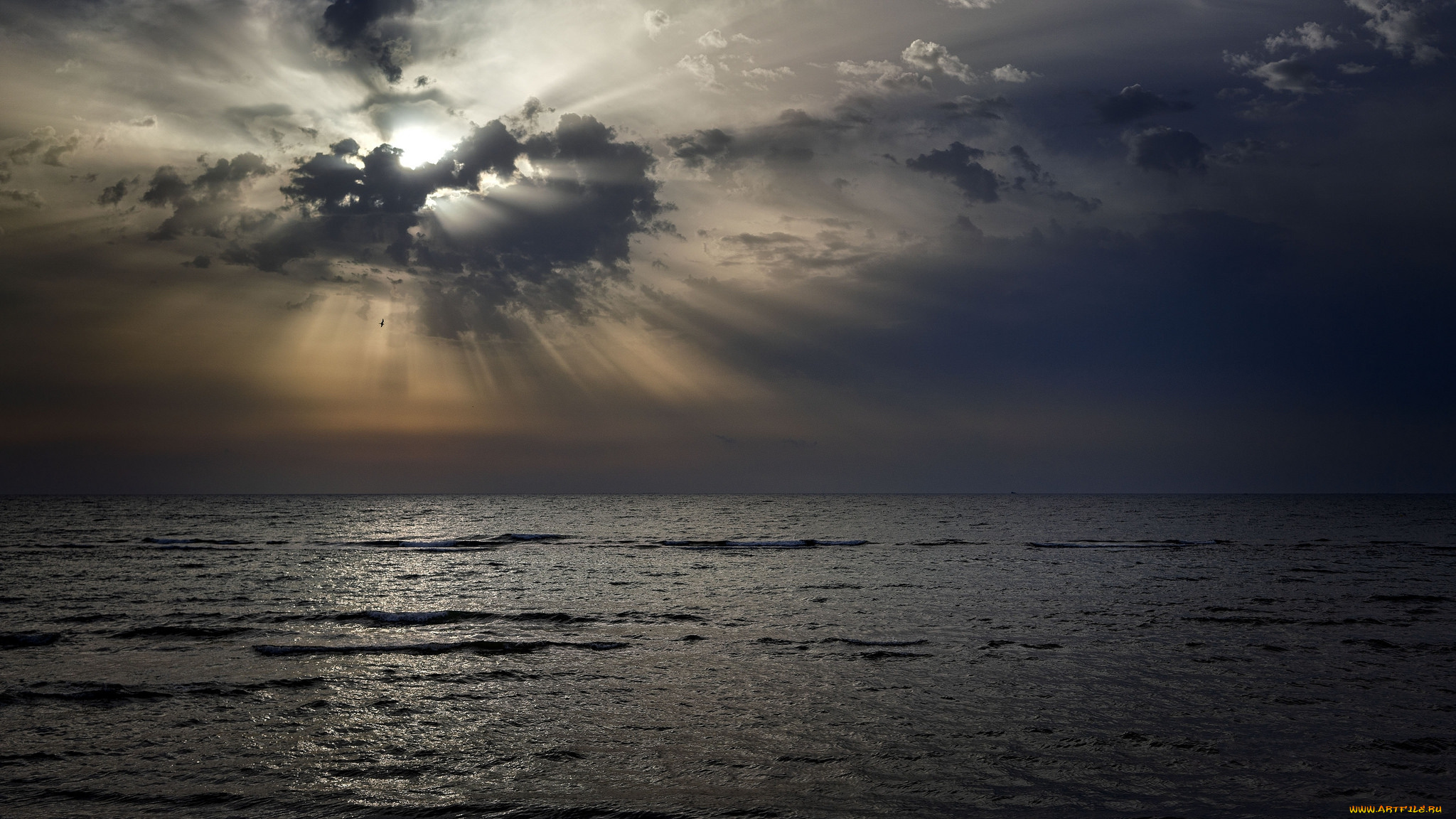 природа, моря, океаны, простор