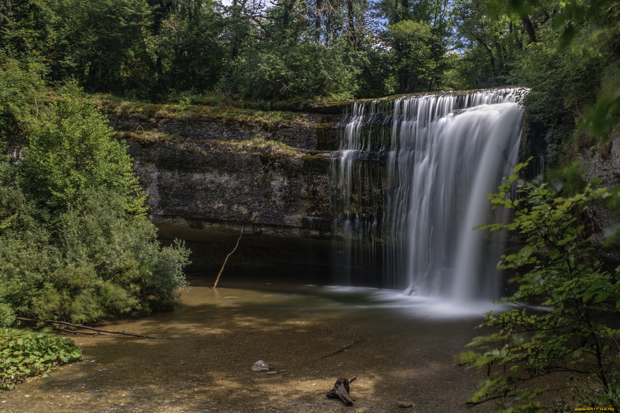 природа, водопады, простор