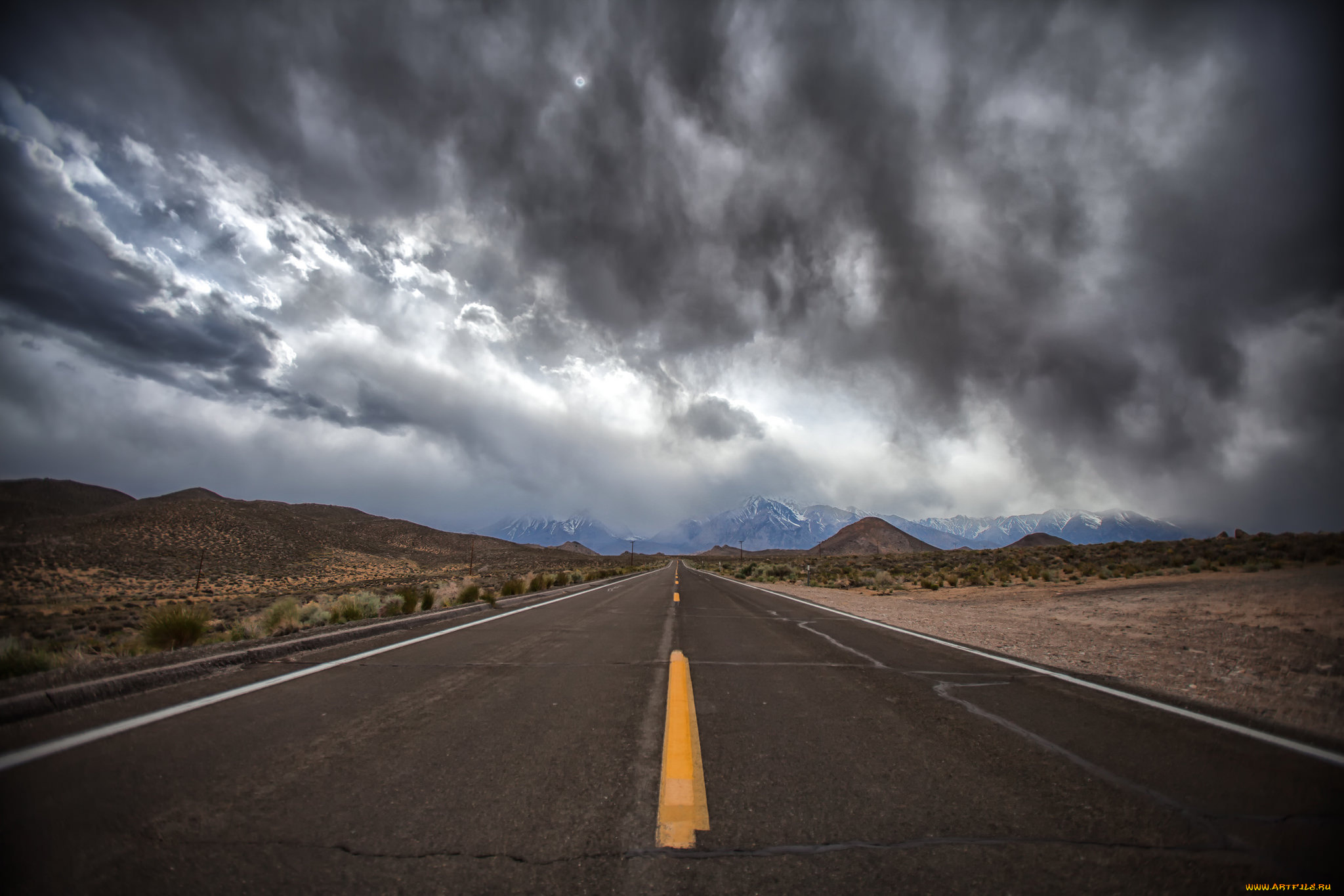 природа, дороги, простор