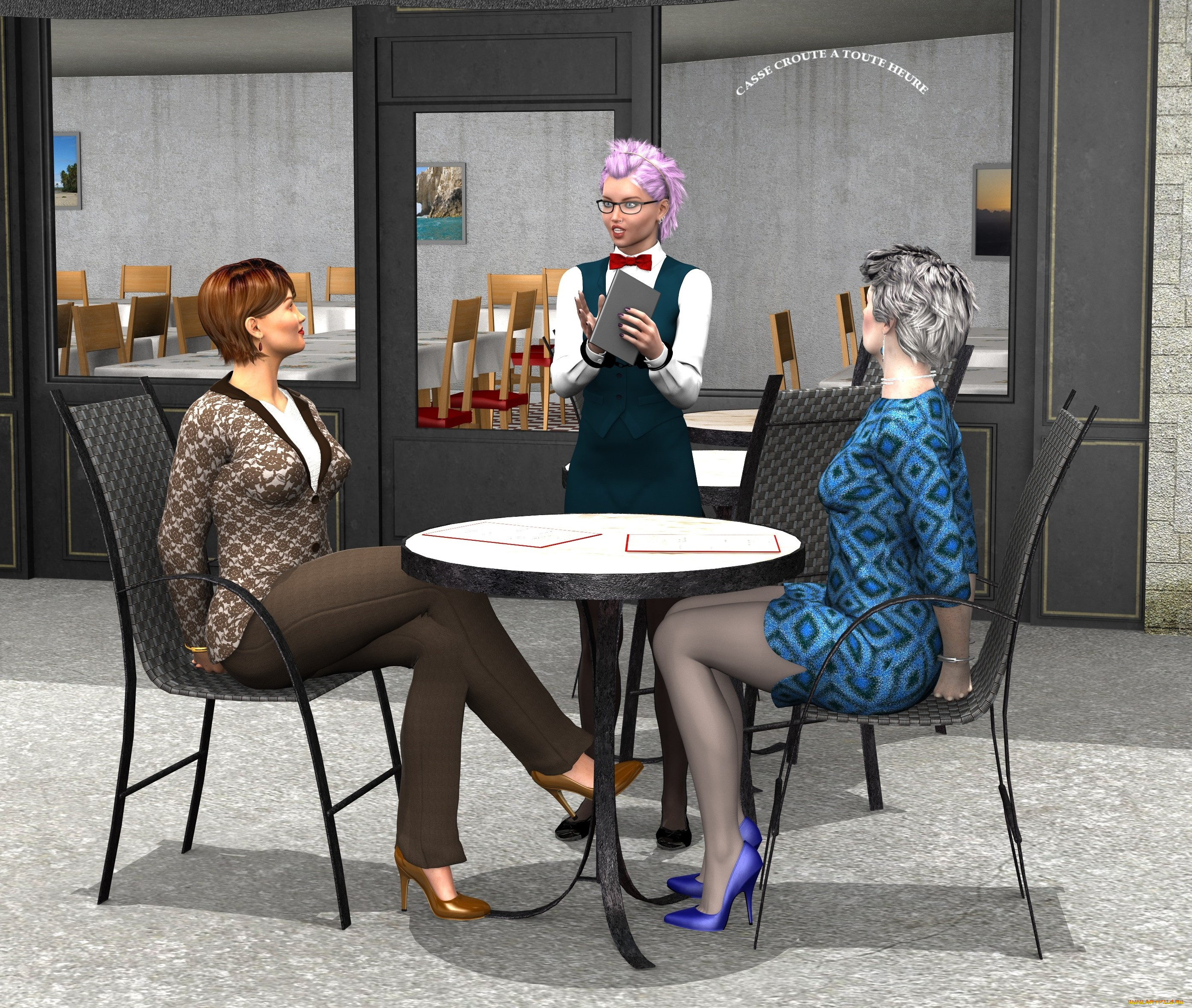 3д, графика, люди, , people, фон, взгляд, девушки