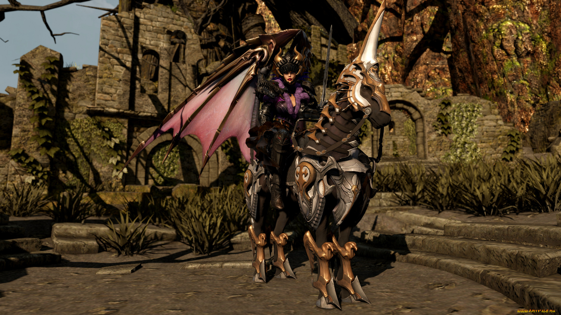 3д, графика, фантазия, , fantasy, девушка, фон, взгляд