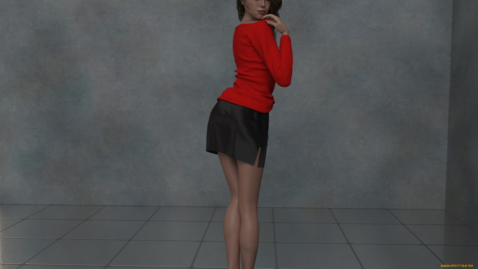 3д, графика, люди, , people, фон, взгляд, девушка