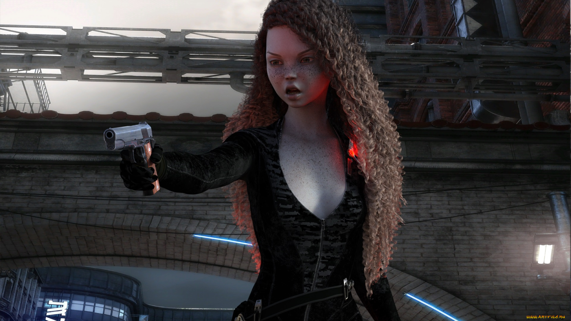 3д, графика, люди, , people, фон, взгляд, девушка