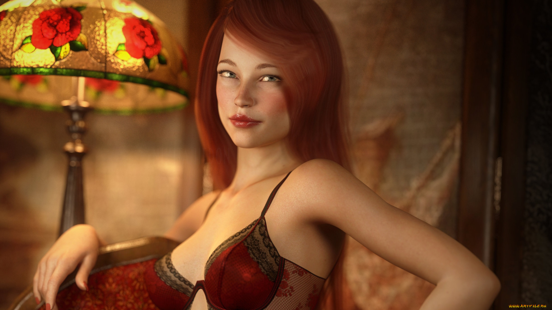 3д, графика, люди, , people, фон, взгляд, девушка