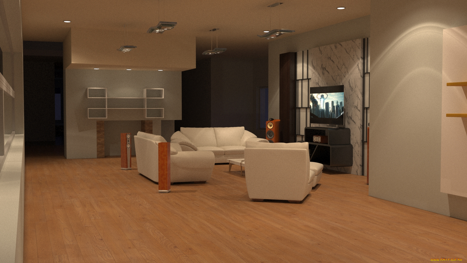 3д, графика, реализм, , realism, диван