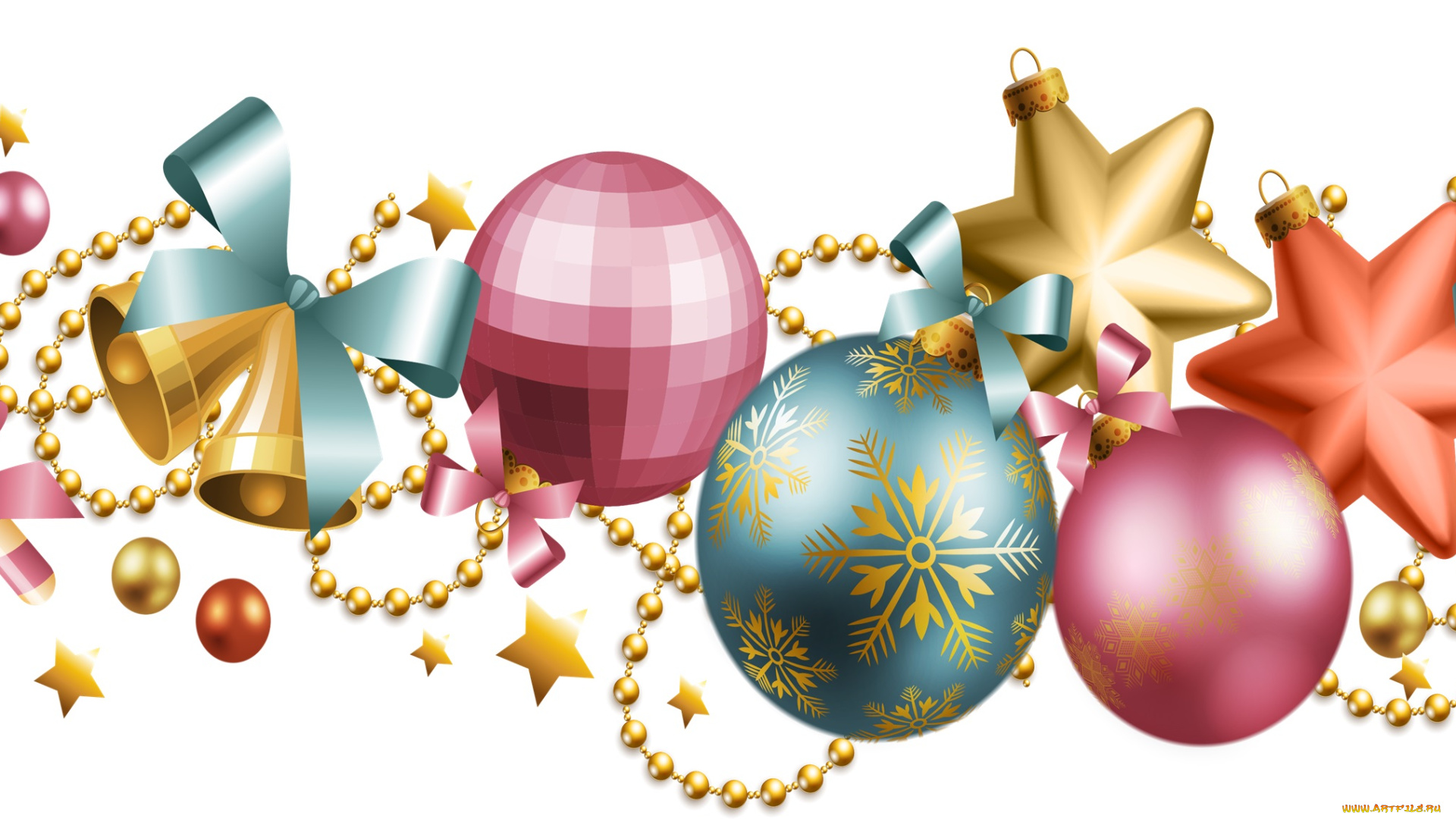 праздничные, векторная, графика, , новый, год, гирлянды