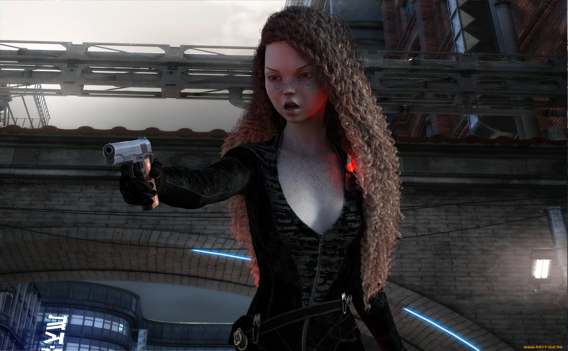 3д, графика, люди, , people, фон, взгляд, девушка