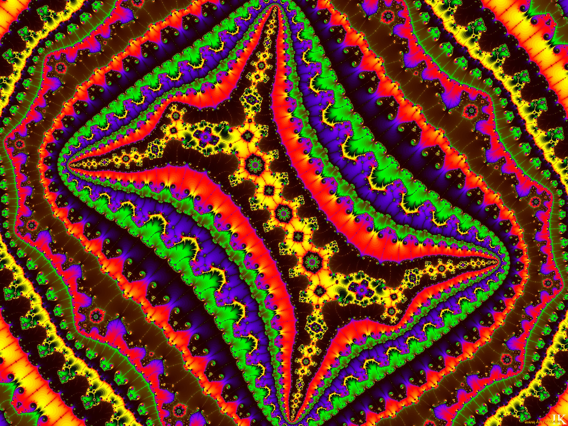 3д, графика, фракталы, , fractal, цвет, фон, узор