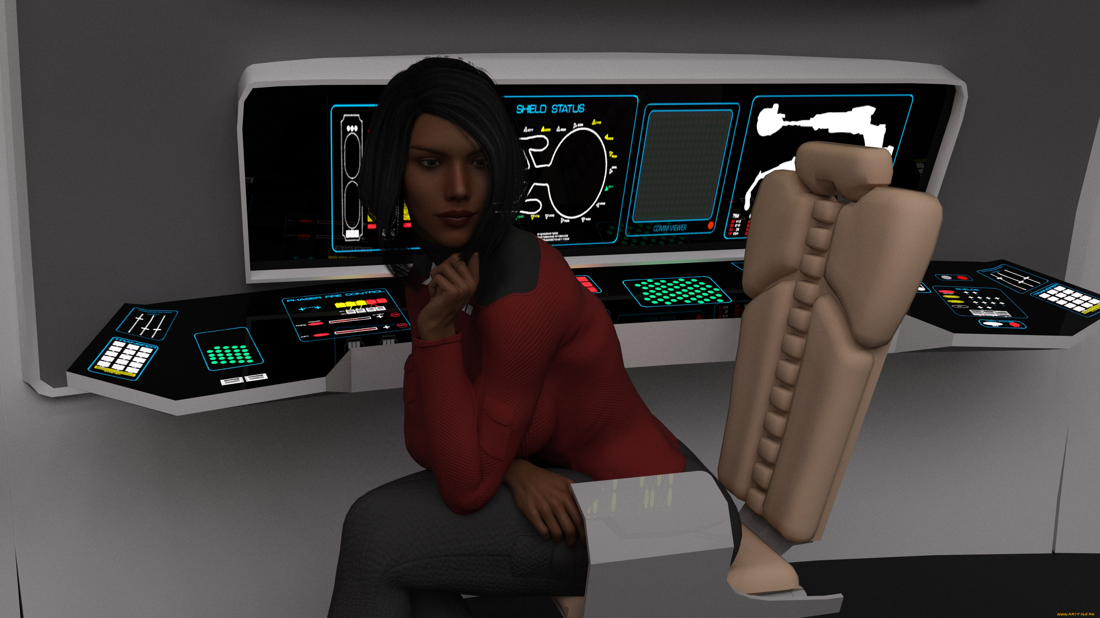 3д, графика, фантазия, , fantasy, взгляд, девушка, фон