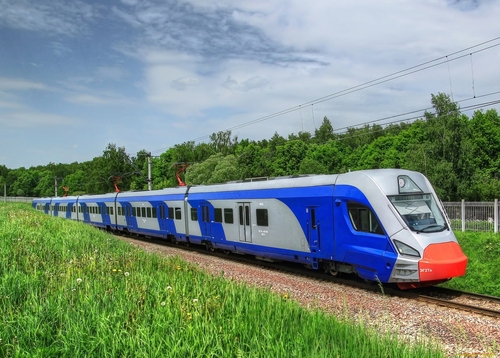 иволга, техника, электровозы, поезд, электричка, рельсы