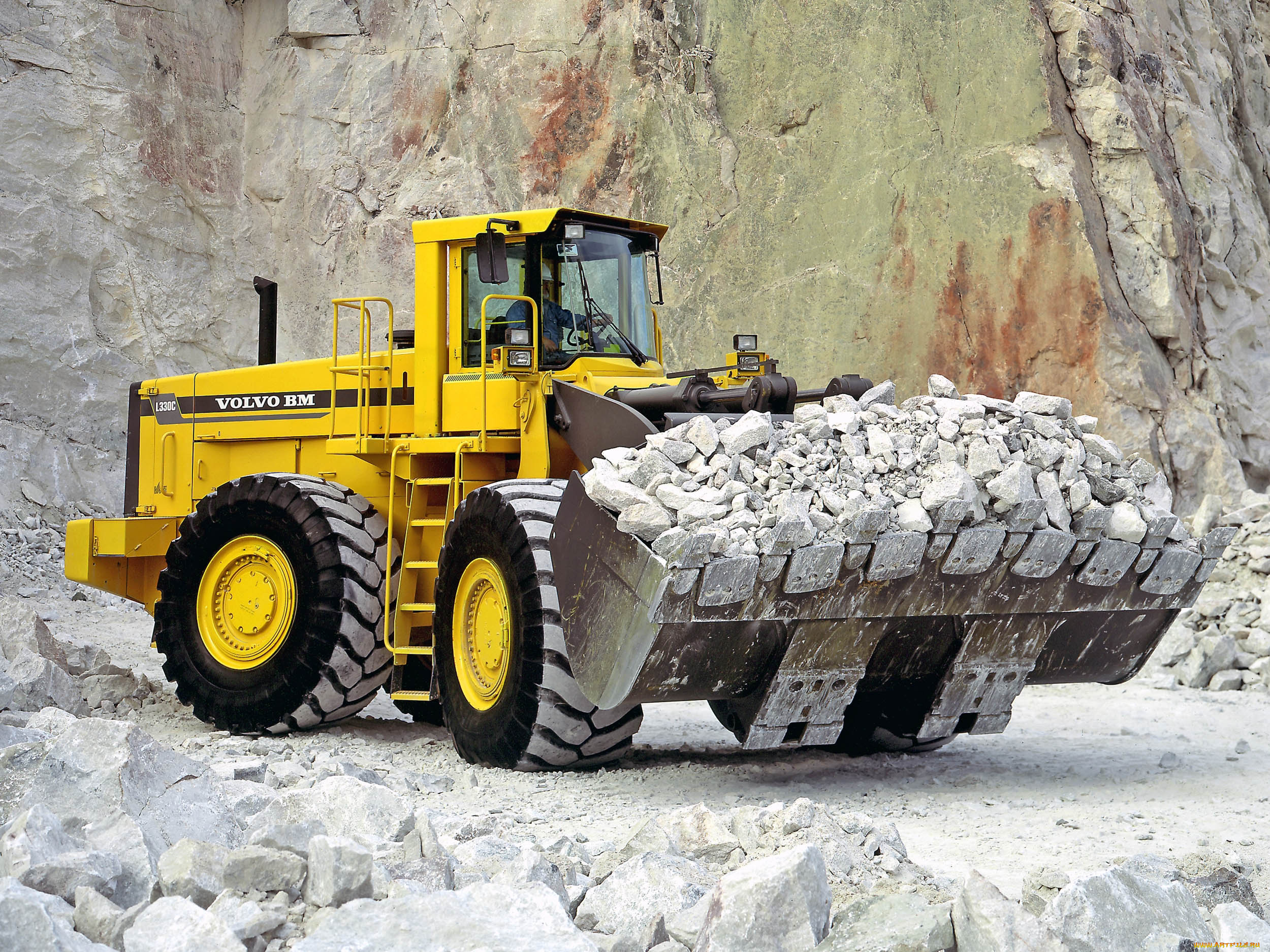 техника, фронтальные, погрузчики, volvo