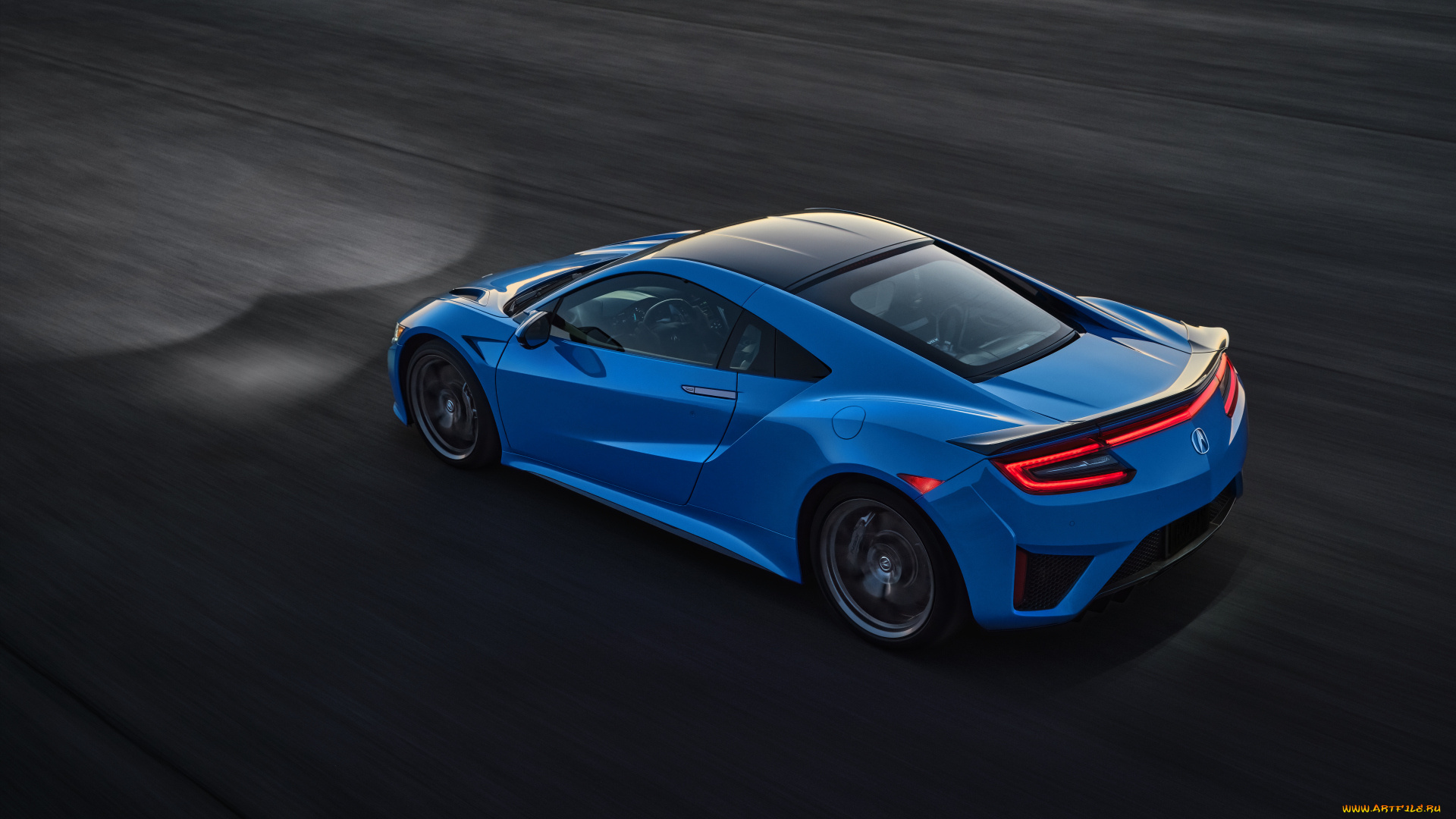 автомобили, acura, nsx, long, beach, blue, pearl, 2021, синий, суперкар, скорость