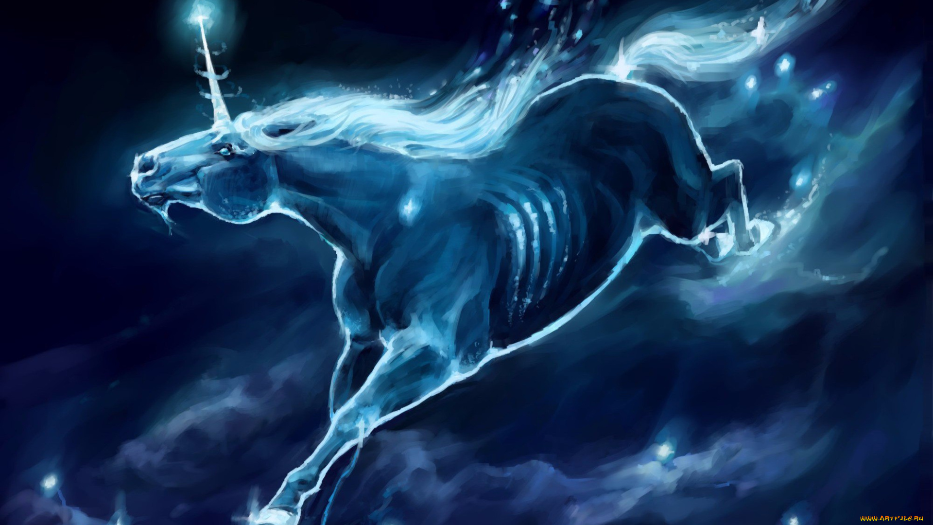 фэнтези, единороги, единорог