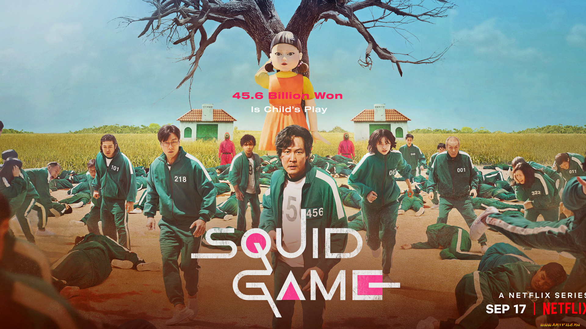 ojingeo, geim, , сериал, 2021, кино, фильмы, -unknown, , другое, игра, в, кальмара, триллер, драма, южная, корея, сериал, новинки, постер, abdul, ali, jang, deok, su, seong, gi, hun, kang, sae, byeok, ji, yeong, oh, il, nam, squid, game