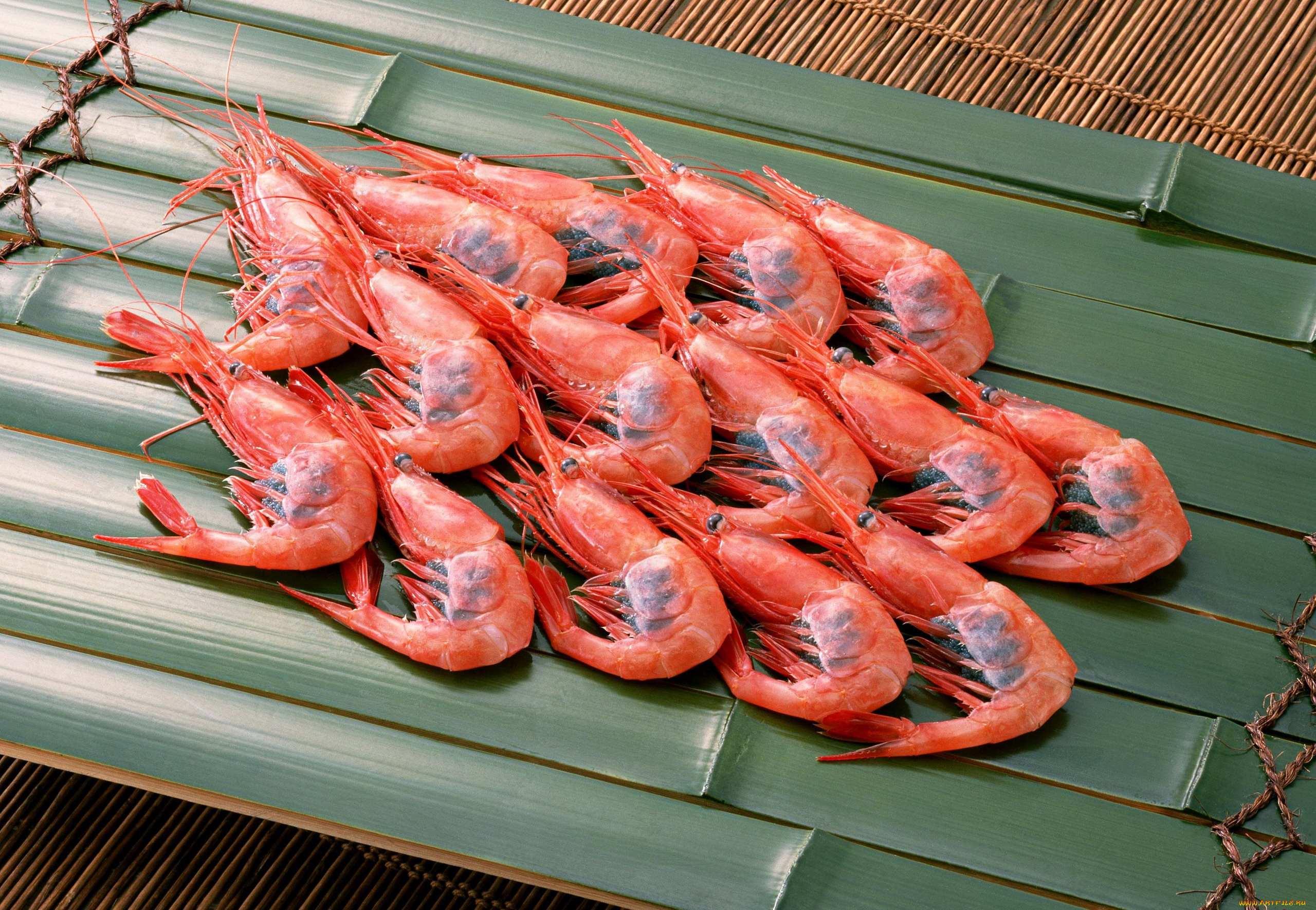 еда, рыбные, блюда, , с, морепродуктами, креветки