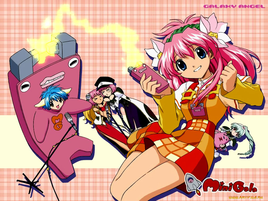 аниме, galaxy, angel