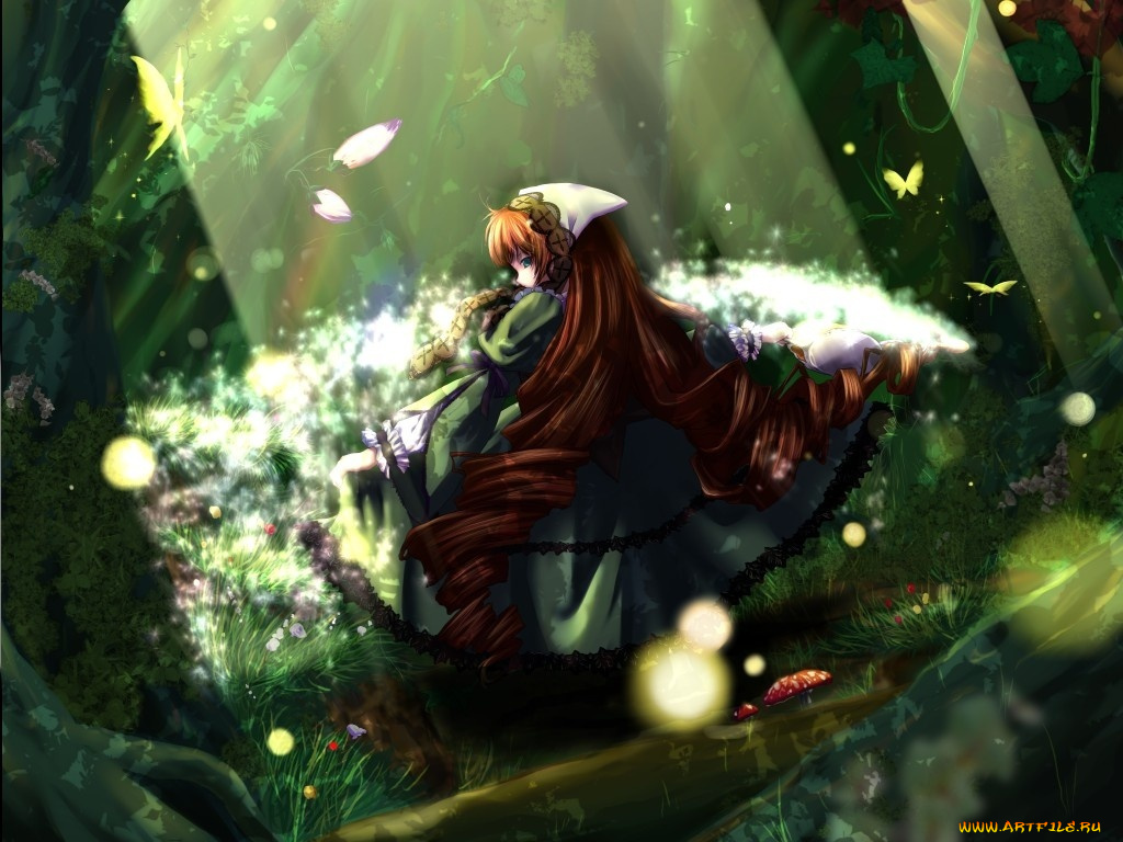 аниме, rozen, maiden