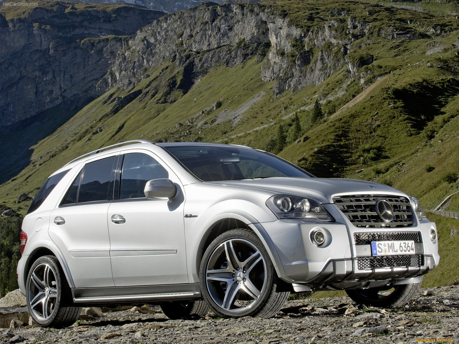 mercedes, benz, ml63, amg, 10th, anniversary, 2009, автомобили