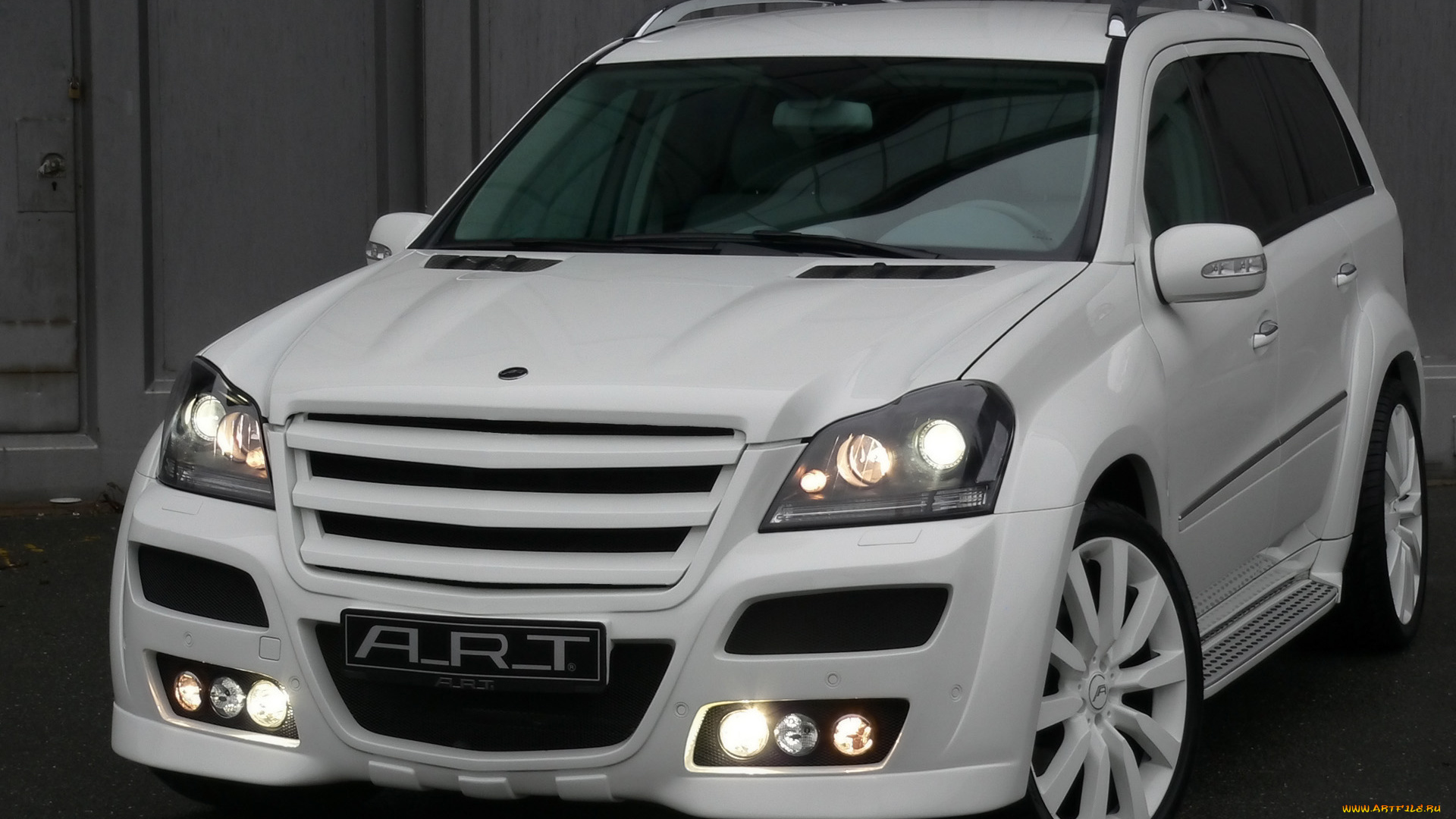 2009, art, mercedes, benz, gl, mammut, автомобили