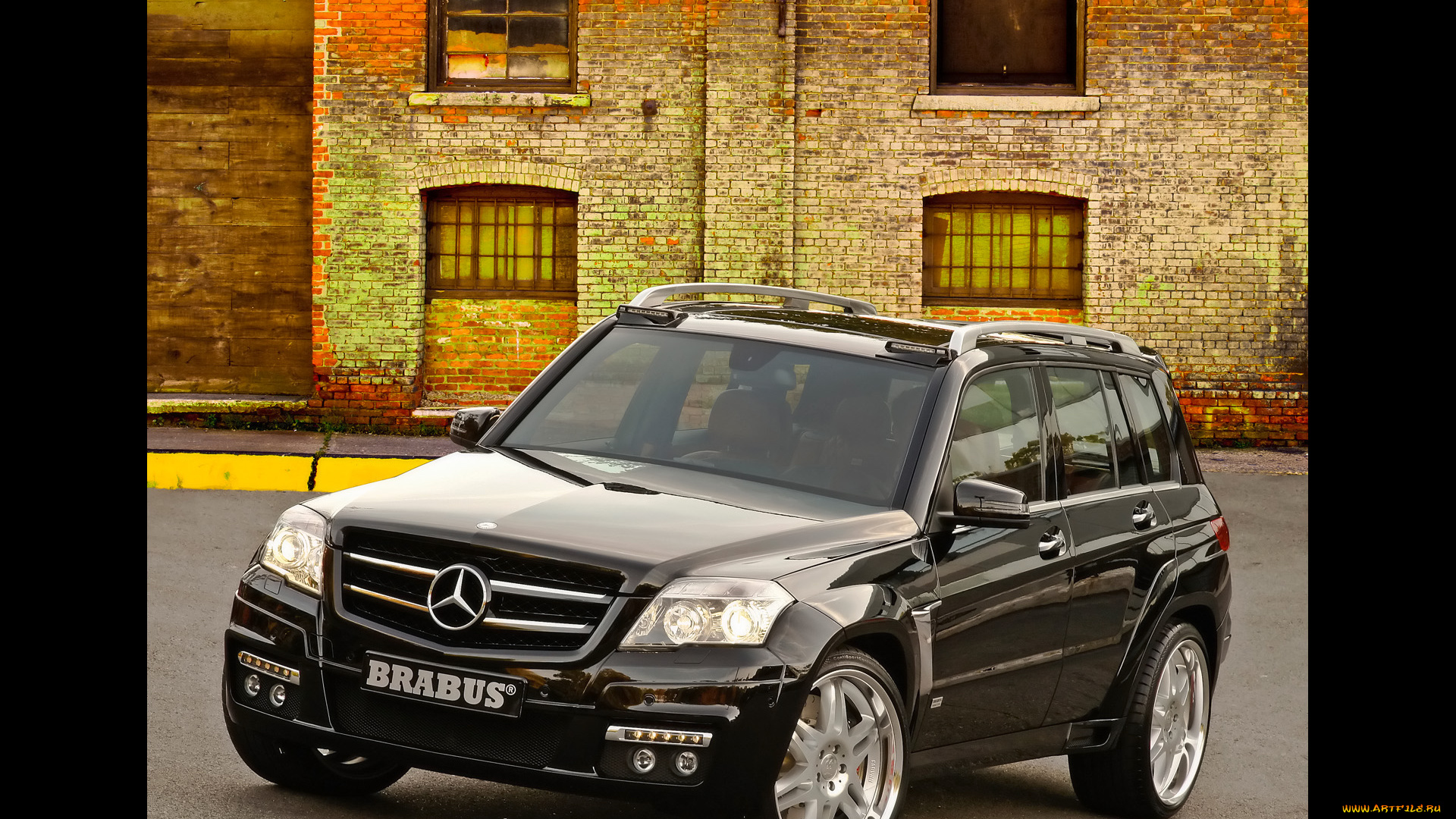 2009, brabus, widestar, based, on, mercedes, benz, glk, автомобили