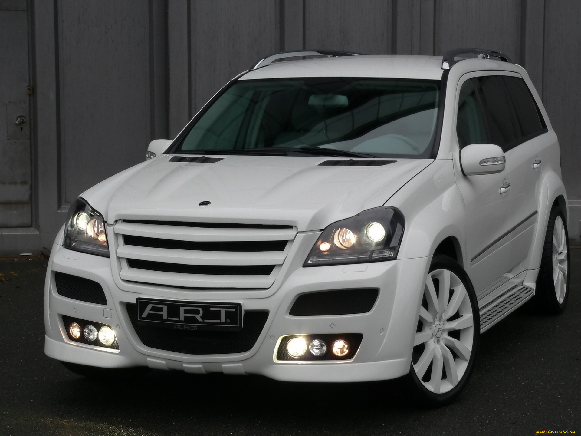 2009, art, mercedes, benz, gl, mammut, автомобили