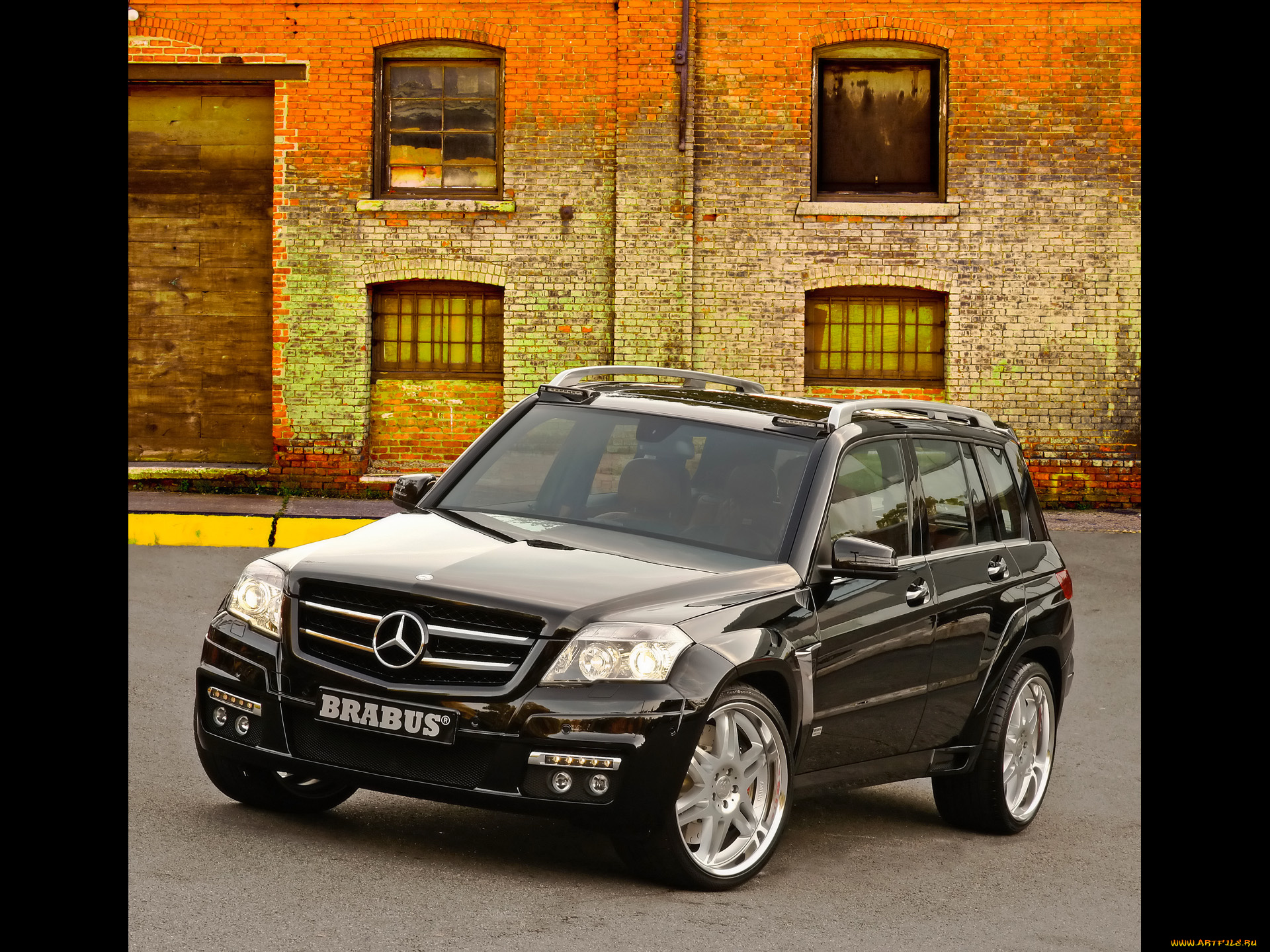 2009, brabus, widestar, based, on, mercedes, benz, glk, автомобили