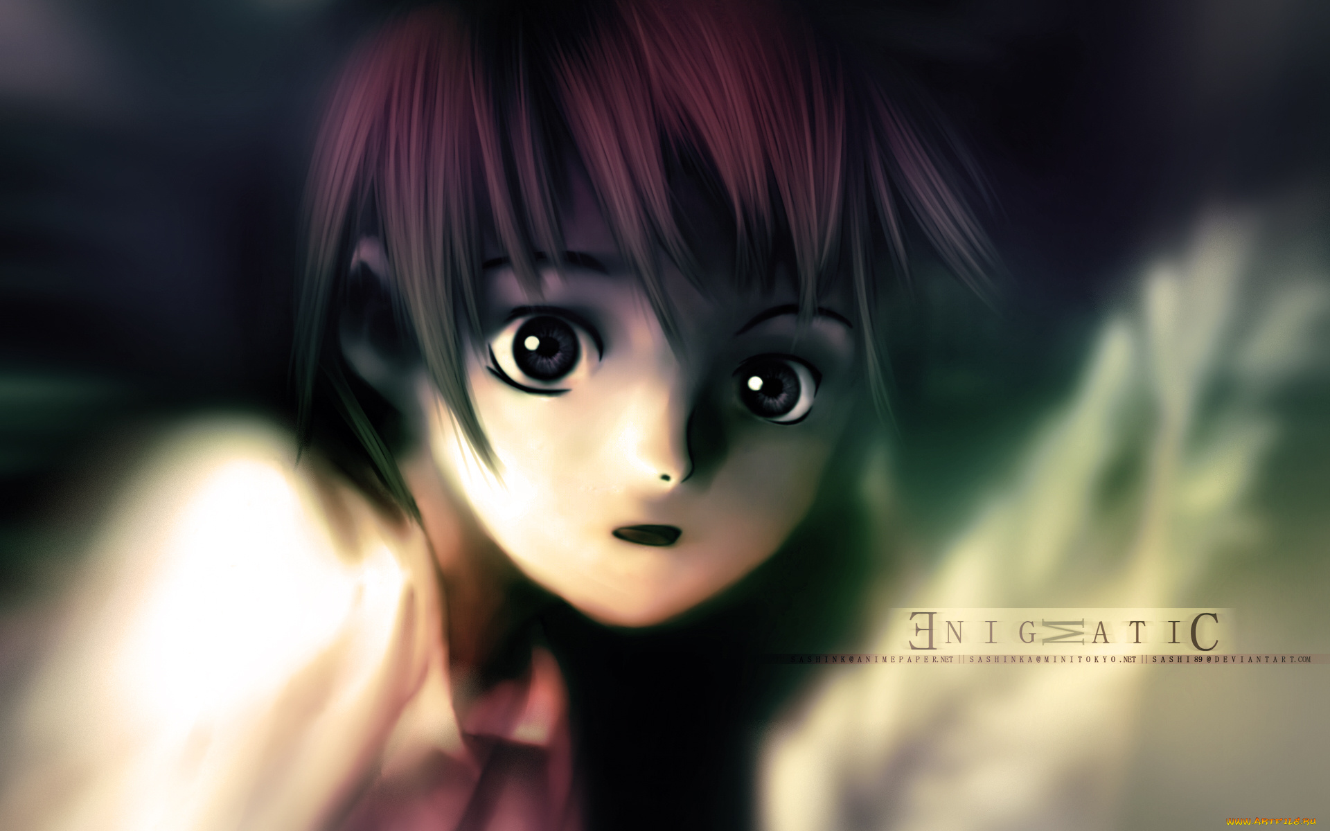 serial, experiments, lain, аниме