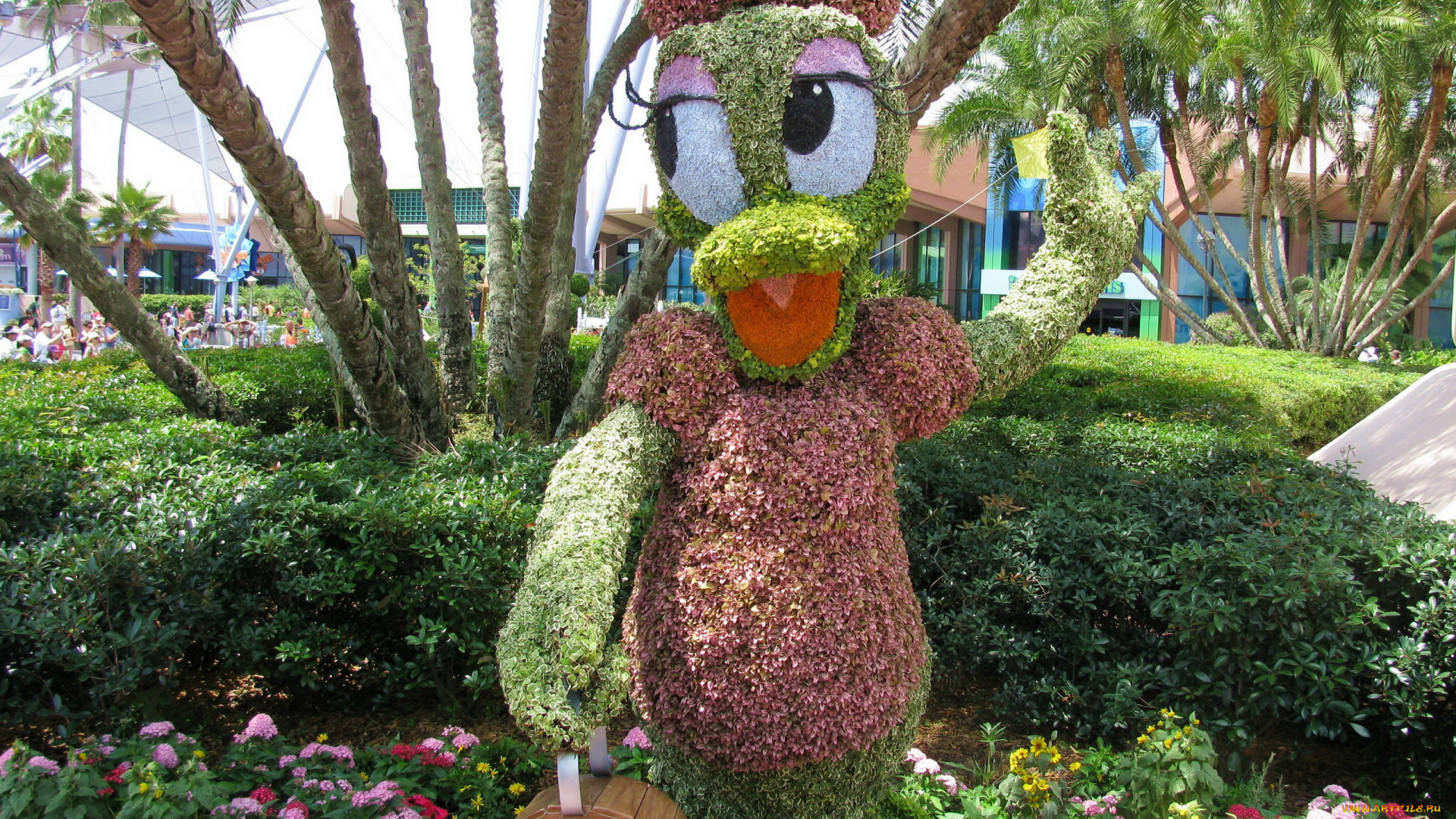 разное, рельефы, статуи, музейные, экспонаты, цветы, фигура, парк