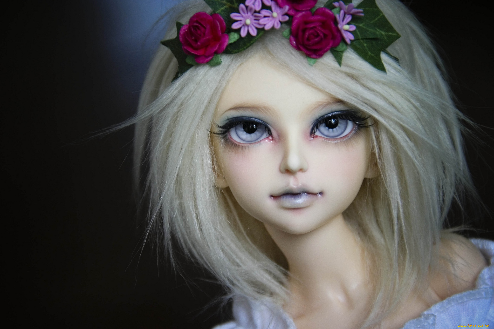 разное, игрушки, веночек, кукла