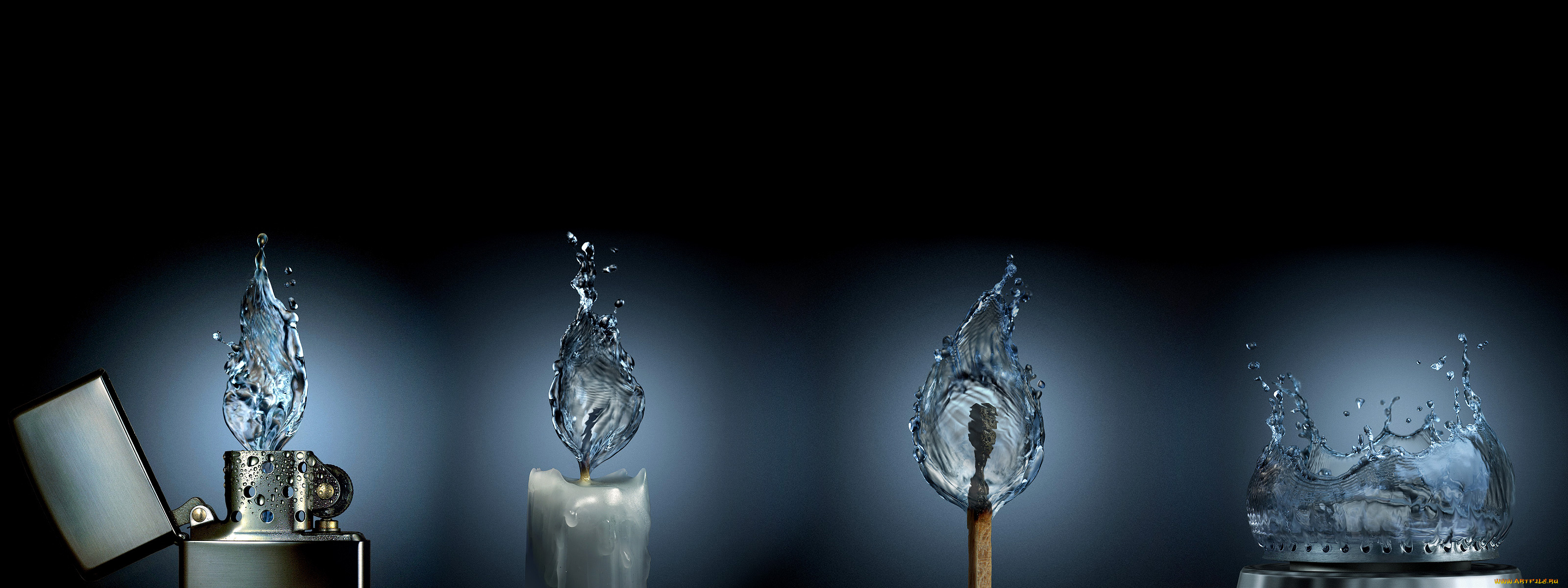 пламя, разное, компьютерный, дизайн, зажигалка, свеча, спичка, конфорка