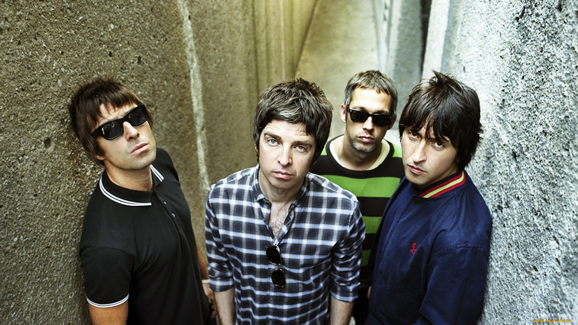 oasis, музыка, группа, стены