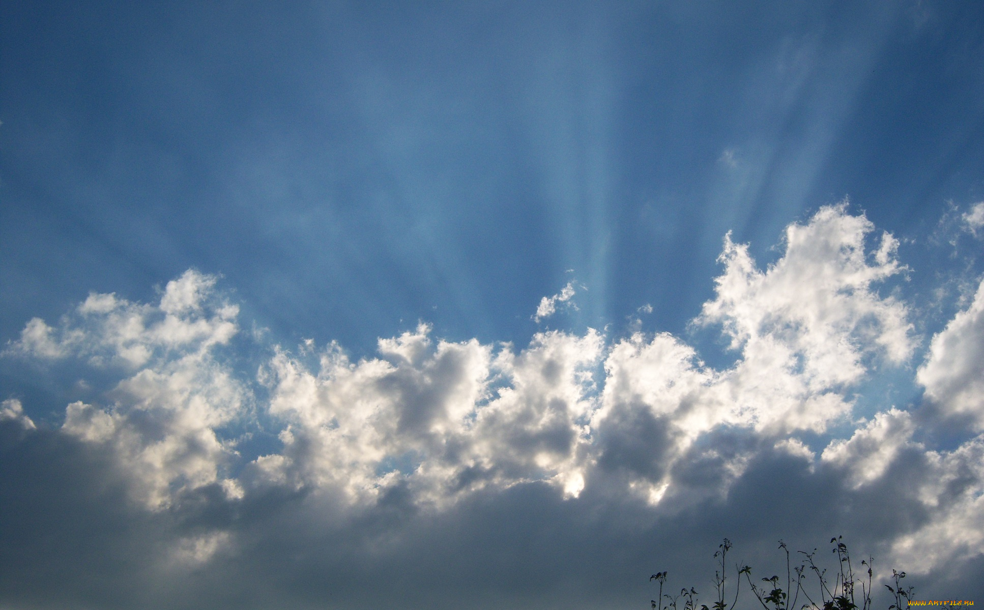 природа, облака