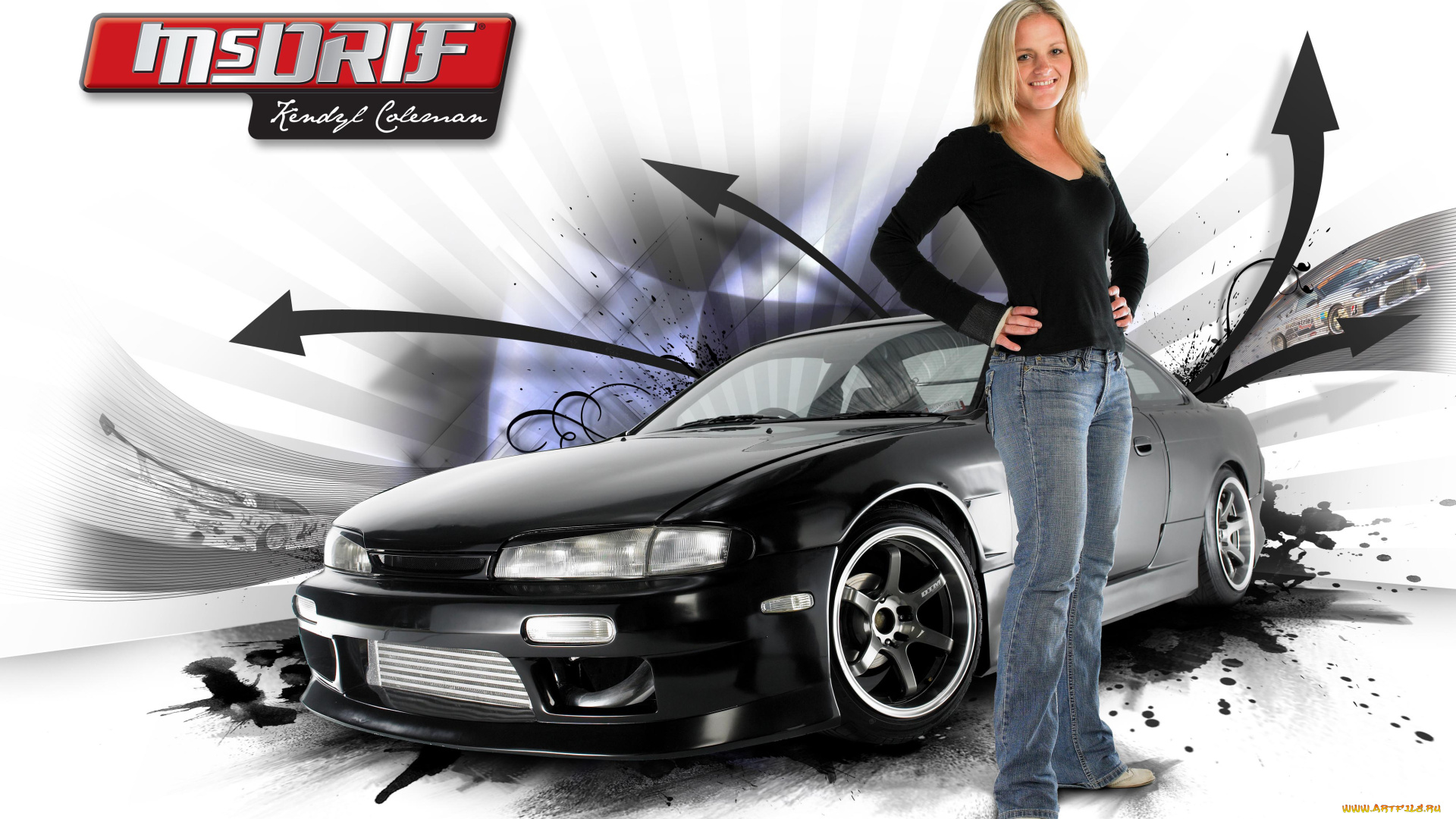 автомобили, авто, с, девушками, woman, and, car