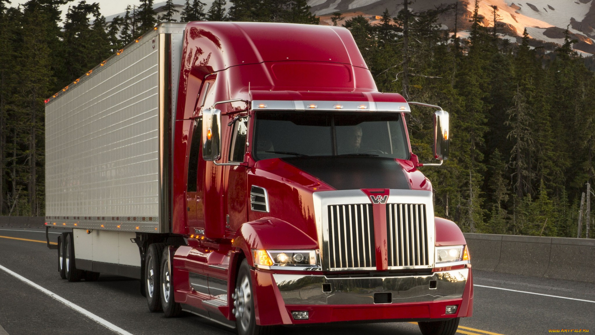 автомобили, western, star, 5700xe, 2014г, star, western