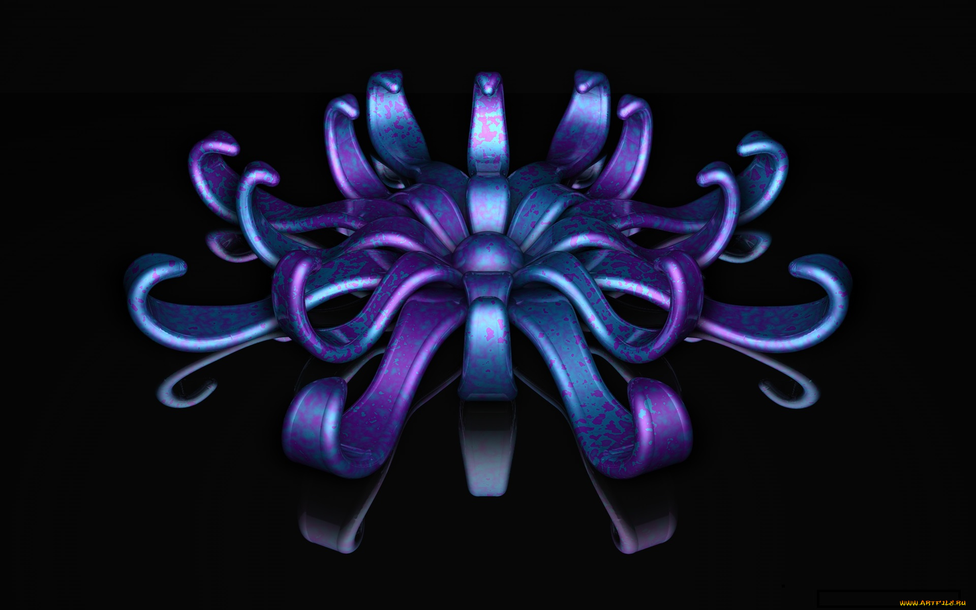 3д, графика, цветы, , flowers, узор, фон, цвета