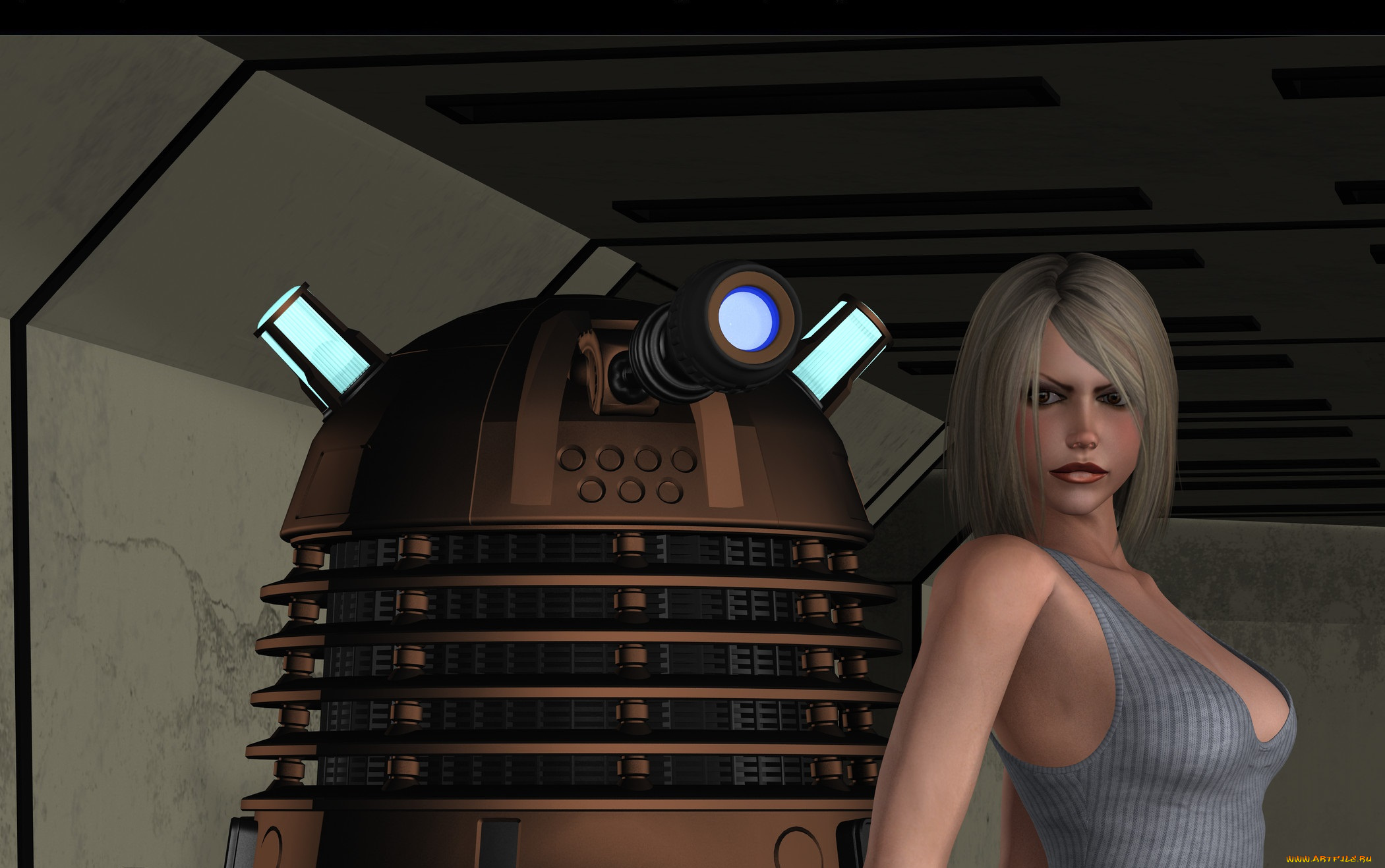 3д, графика, люди, , people, девушка, взгляд