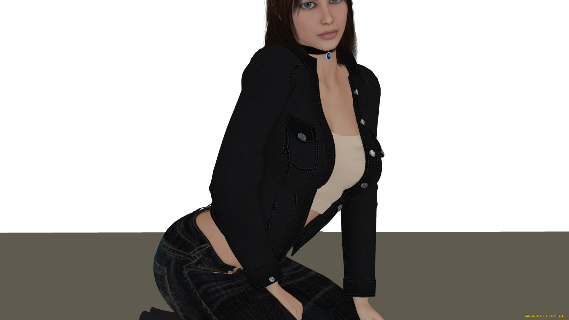 3д, графика, люди, , people, фон, взгляд, девушка