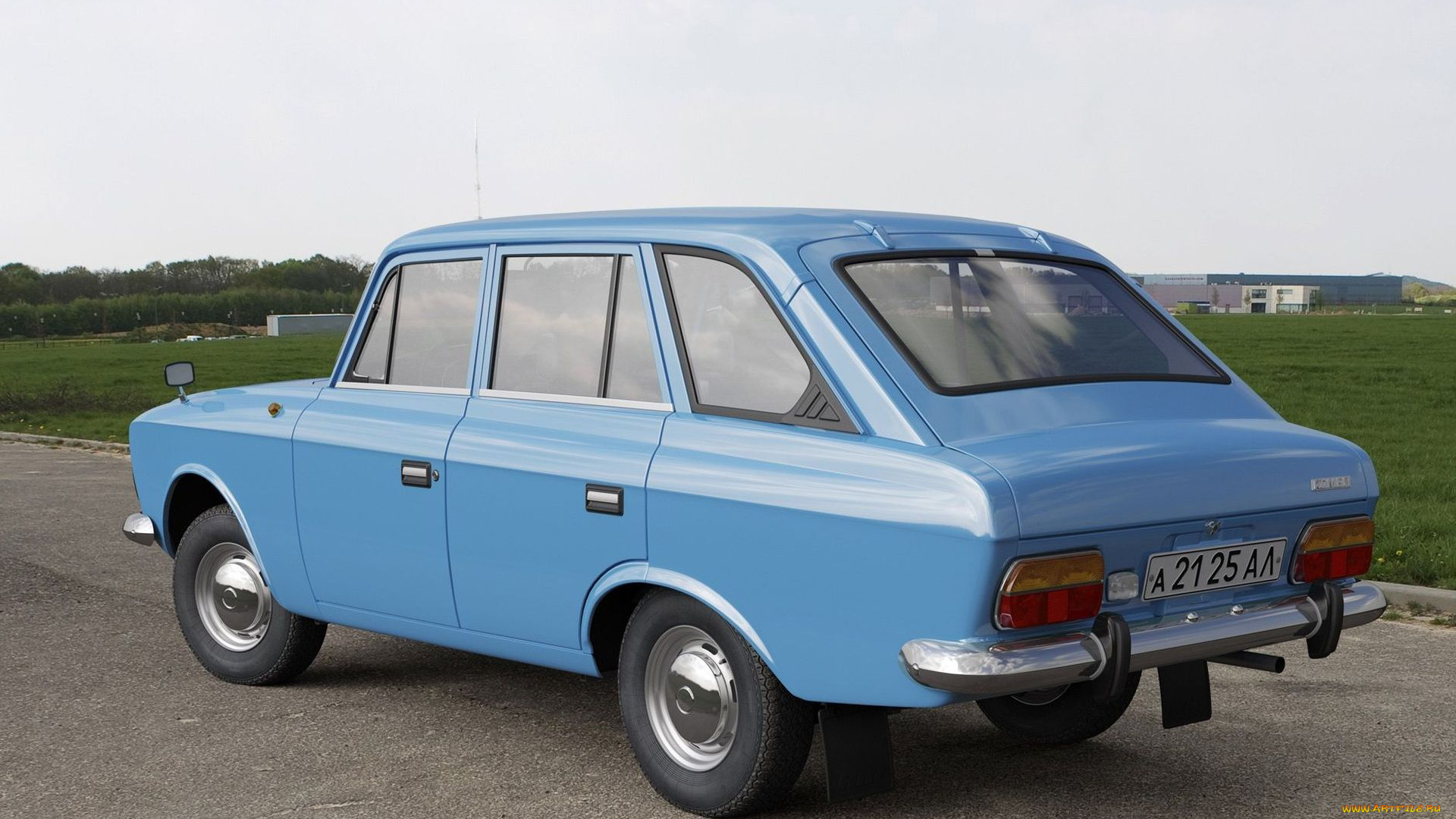 иж-, 2125, автомобили, москвич, голубой, комби, иж-, 2125