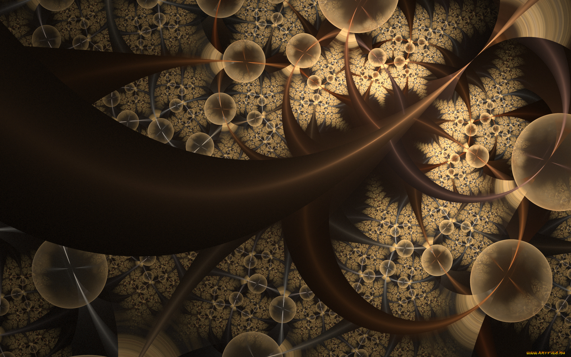 3д, графика, фракталы, , fractal, цвета, фон, узор