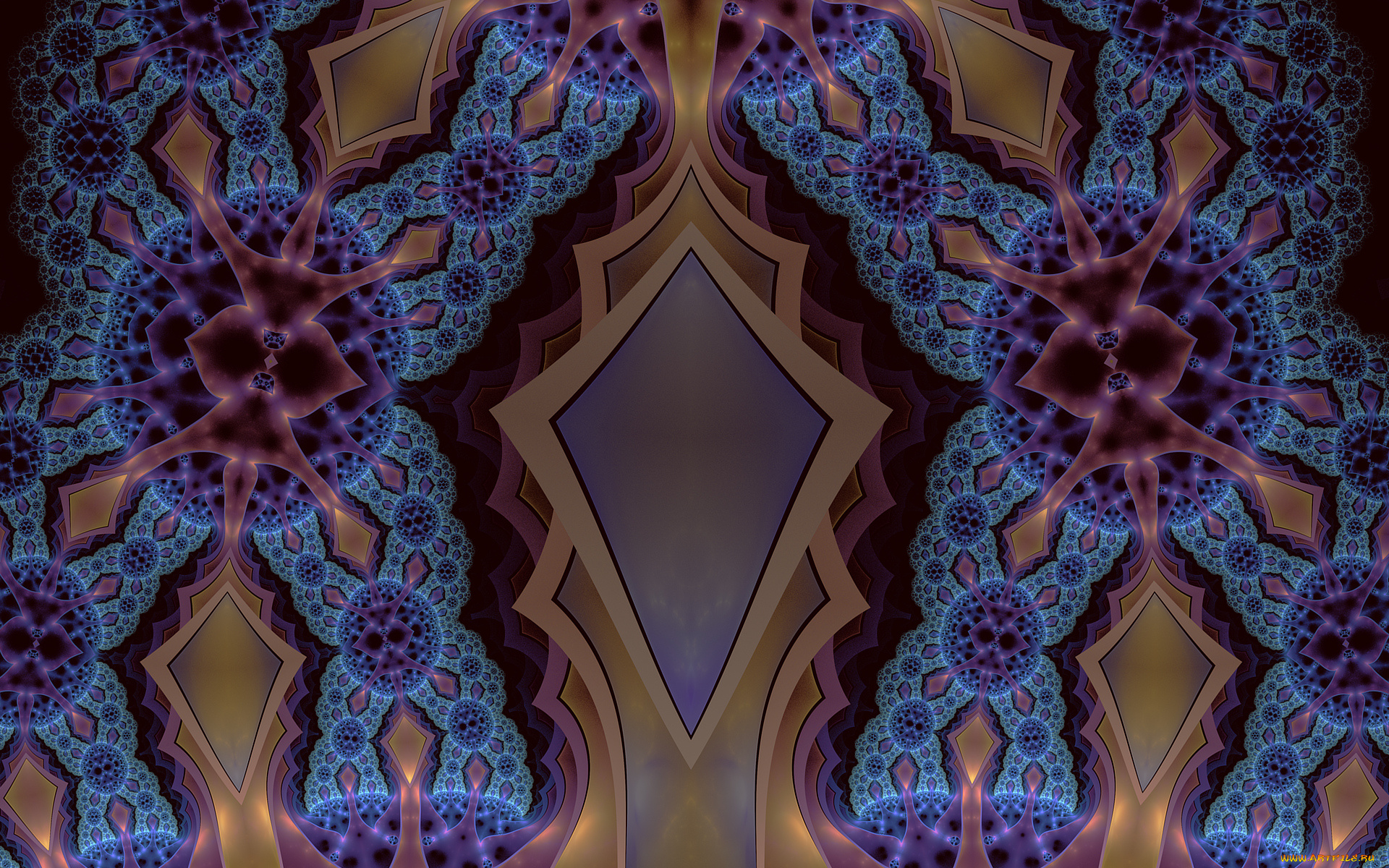 3д, графика, фракталы, , fractal, цвета, фон, узор