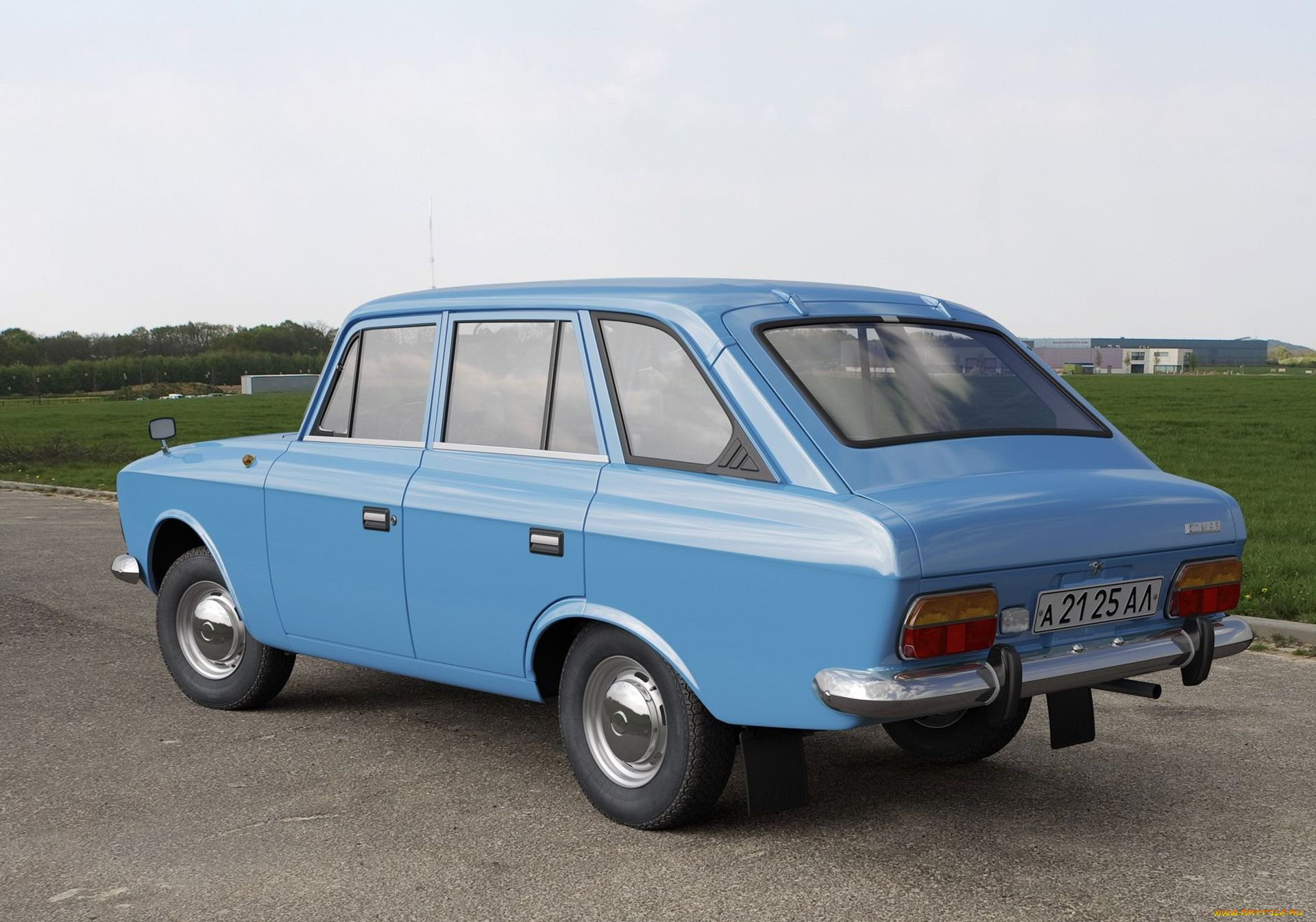 иж-, 2125, автомобили, москвич, голубой, комби, иж-, 2125