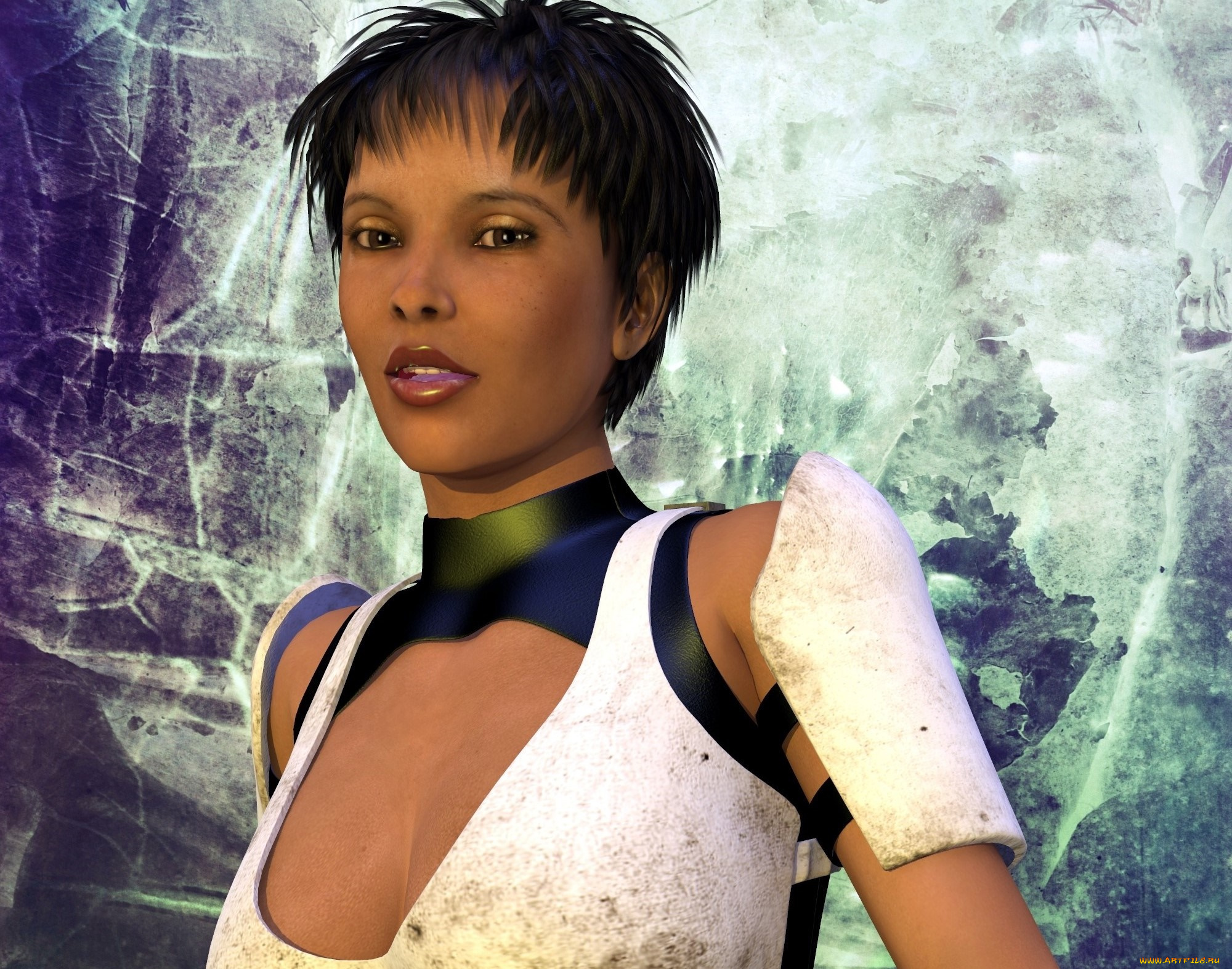 3д, графика, люди, , people, фон, взгляд, девушка