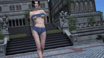 Картинка 3д+графика люди+ people фон девушка взгляд